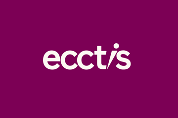 Ecctis Logo Plum Bg